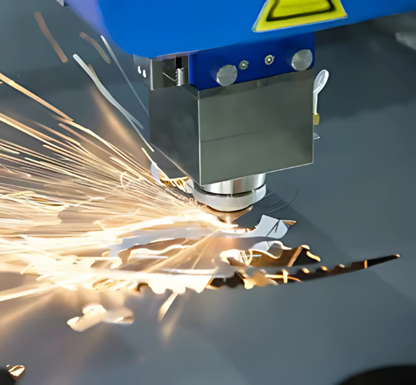 NextGen laser cutting machine processing metal sheet