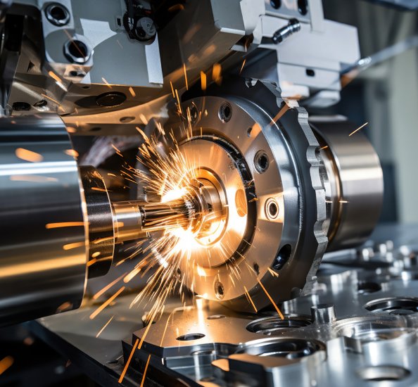 NextGen laser cutting machine processing metal sheet